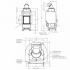 Каминная топка с водяным контуром Spartherm Mini Z1 H2O-4S